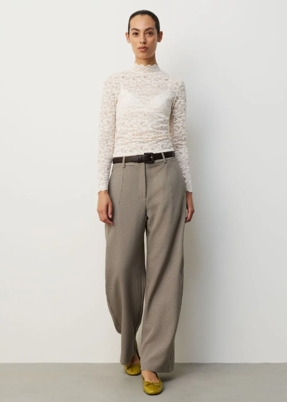 Kanten mock neck top
