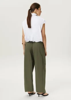 Korte ballon blouse