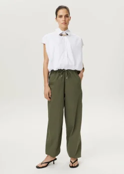 Korte ballon blouse