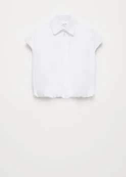 Korte ballon blouse
