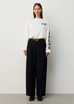 Longsleeve cropped t-shirt