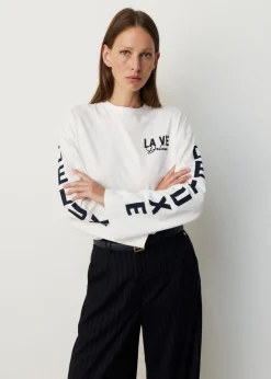 Longsleeve cropped t-shirt