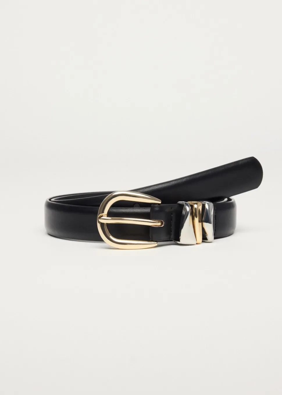 Luxe ovale gesp riem