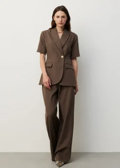 Melange blazer