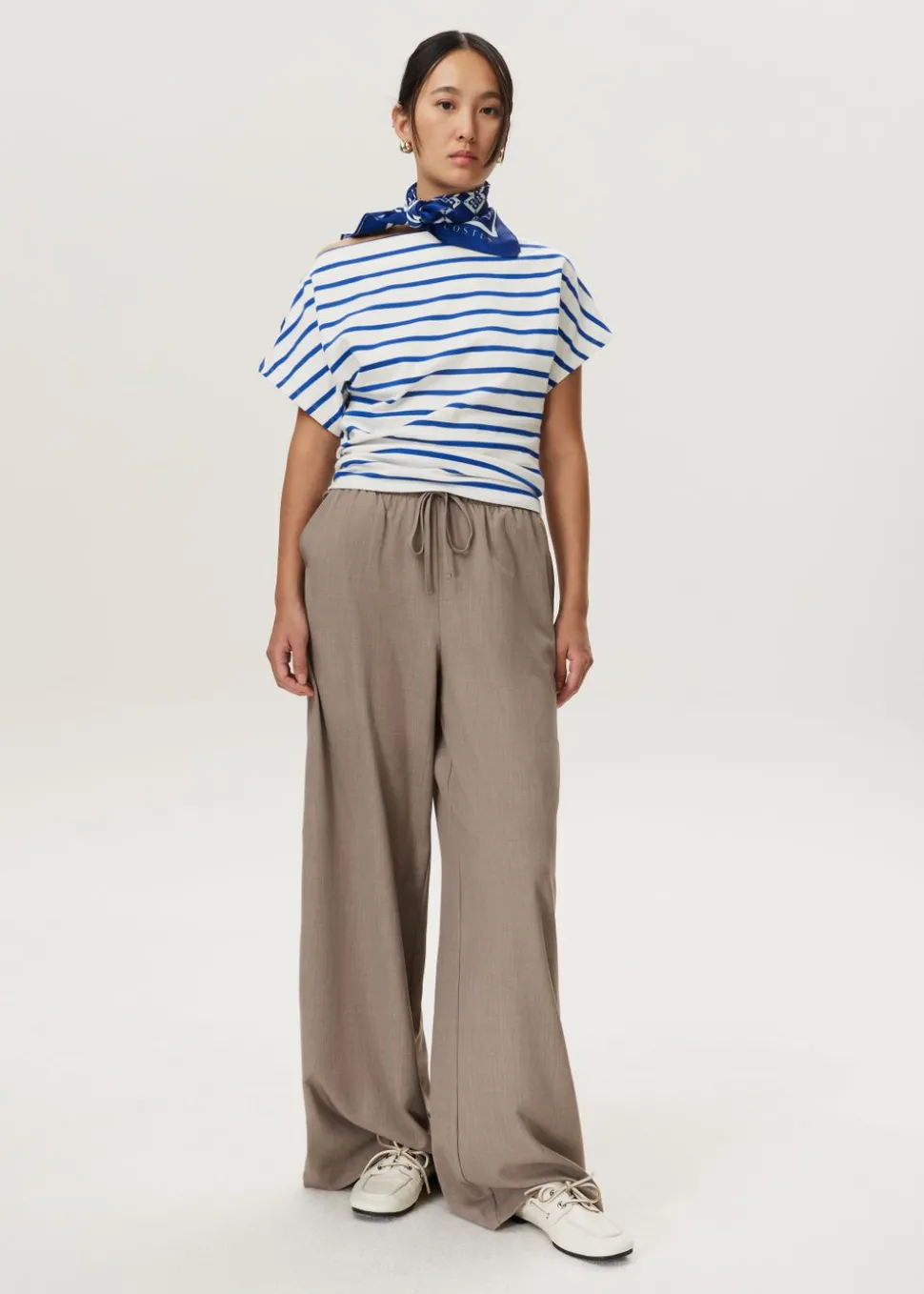Melange cord pantalon