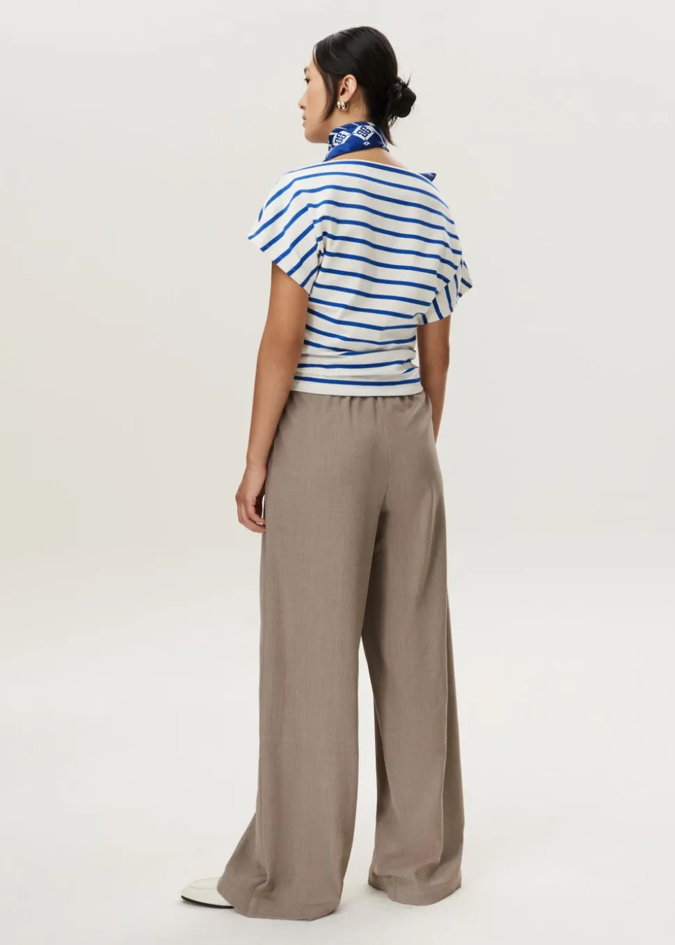 Melange cord pantalon