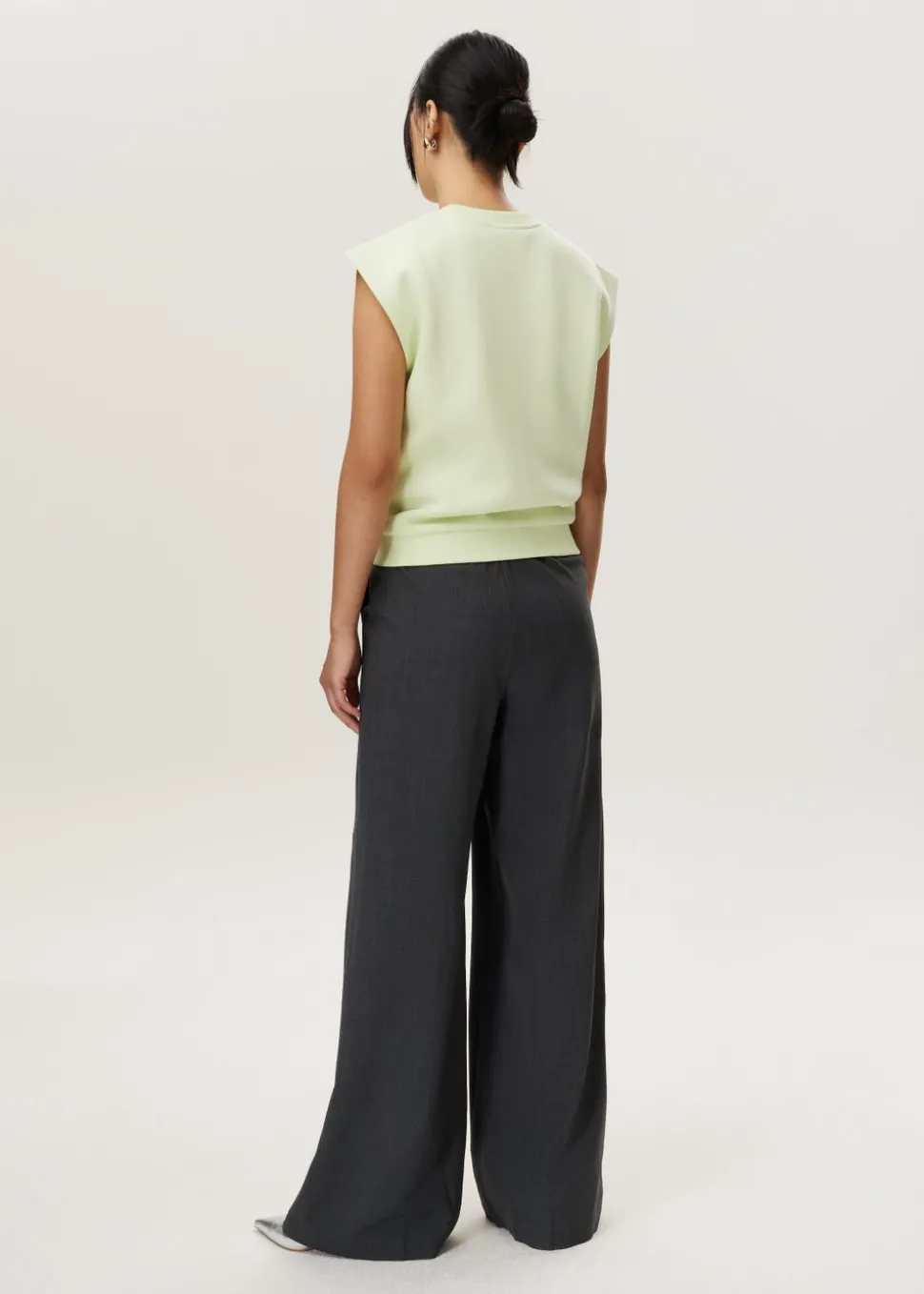 Melange cord pantalon