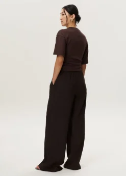 Melange cord pantalon