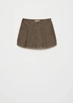 Mini pleated skort