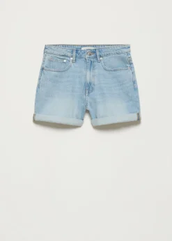 Mom denim shorts