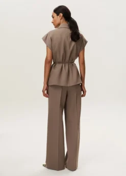Mouwloze blazer gilet