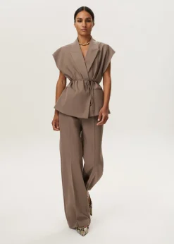 Mouwloze blazer gilet