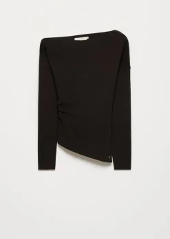 One shoulder trui