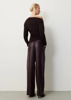 One shoulder trui