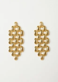 Oorbellen bold chain