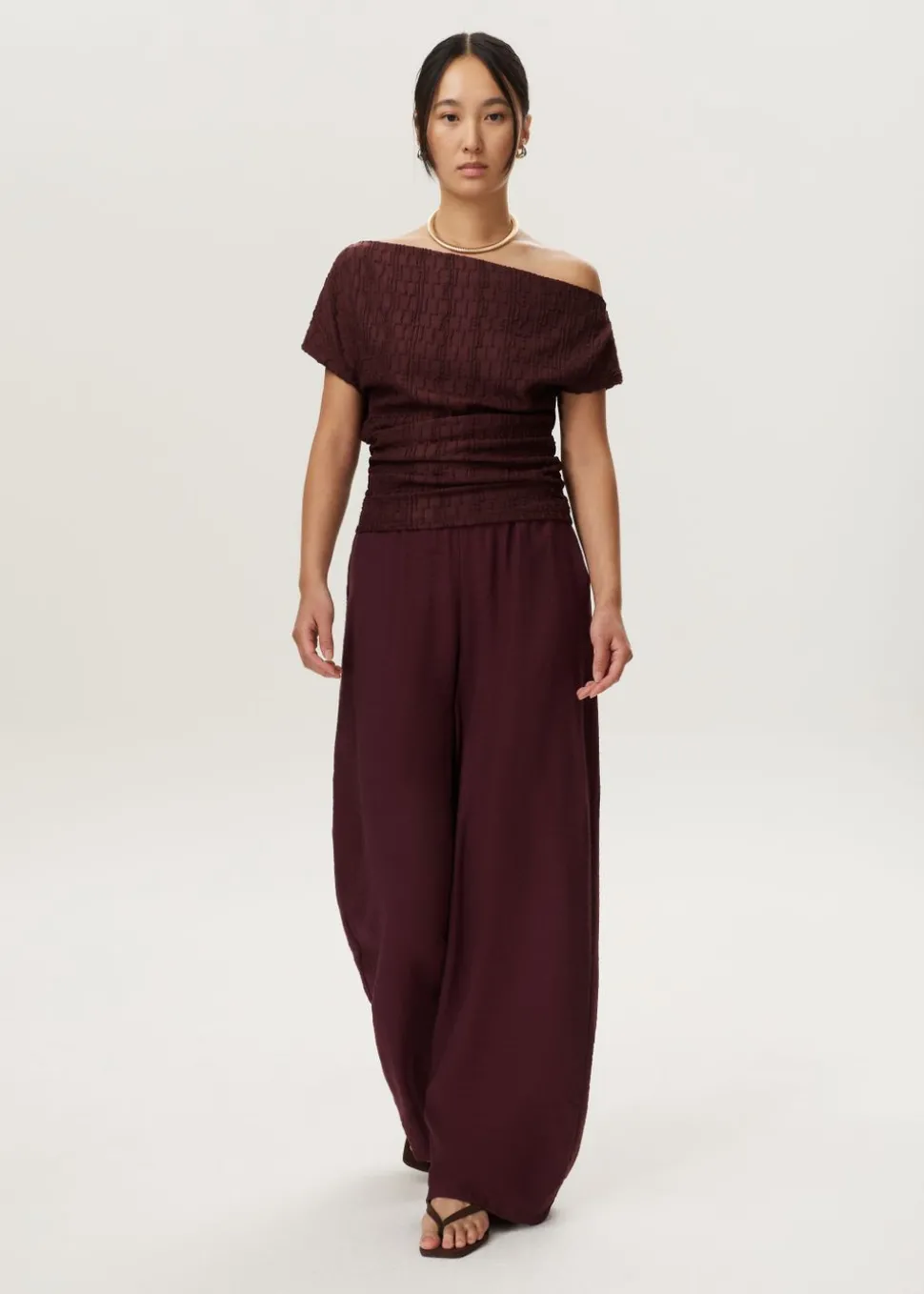 Open hals top