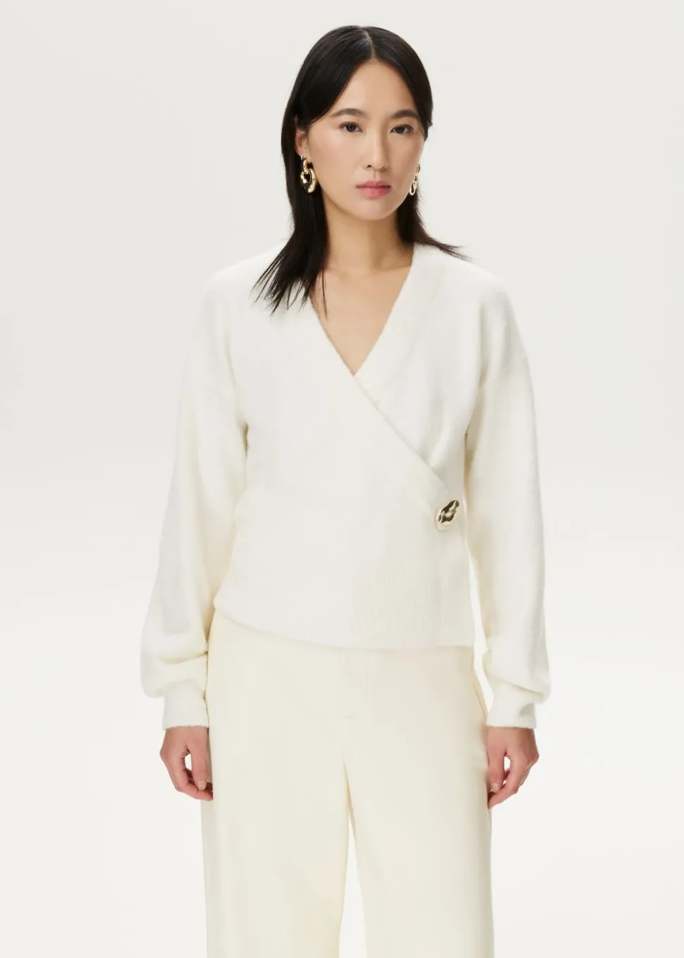 Overslag cardigan