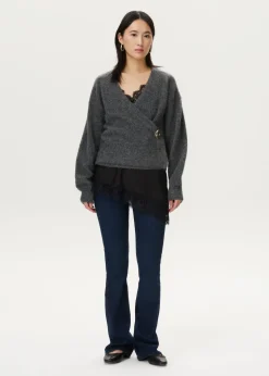 Overslag cardigan