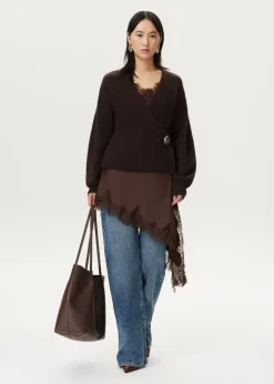 Overslag cardigan