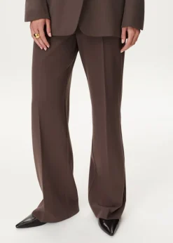 Pantalon met rechte pijpen