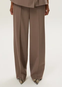 Pantalon met rechte pijpen