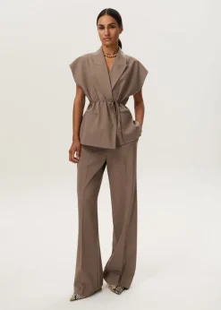 Pantalon met rechte pijpen