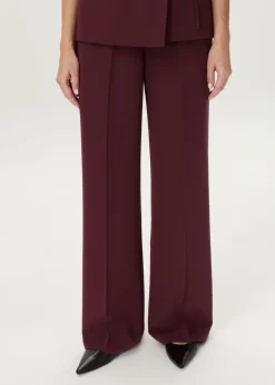 Pantalon met rechte pijpen
