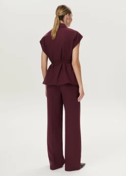 Pantalon met rechte pijpen
