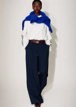 Pinstripe pantalon