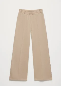 Pintuck sweat pants