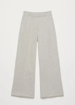 Pintuck sweat pants