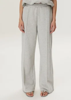 Pintuck sweat pants