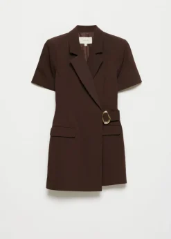 Playsuit met goud detail