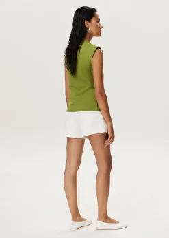 Pleat shorts