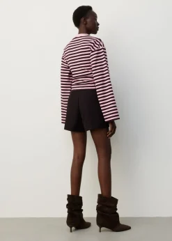 Pleat shorts