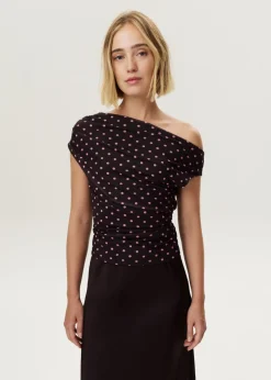 Polkadot top