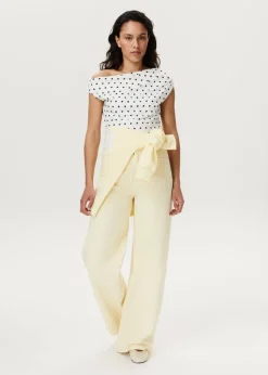 Polka dot top