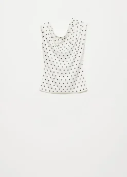 Polka dot top