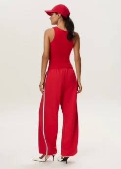Rib singlet met logo