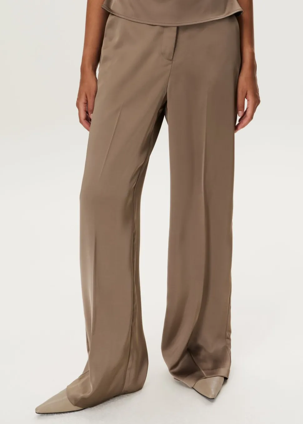 Satijnen pantalon