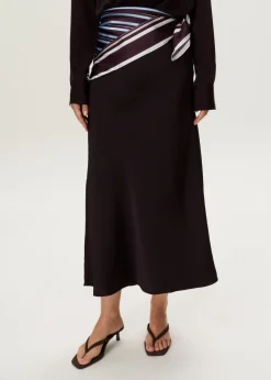Satijnen rok