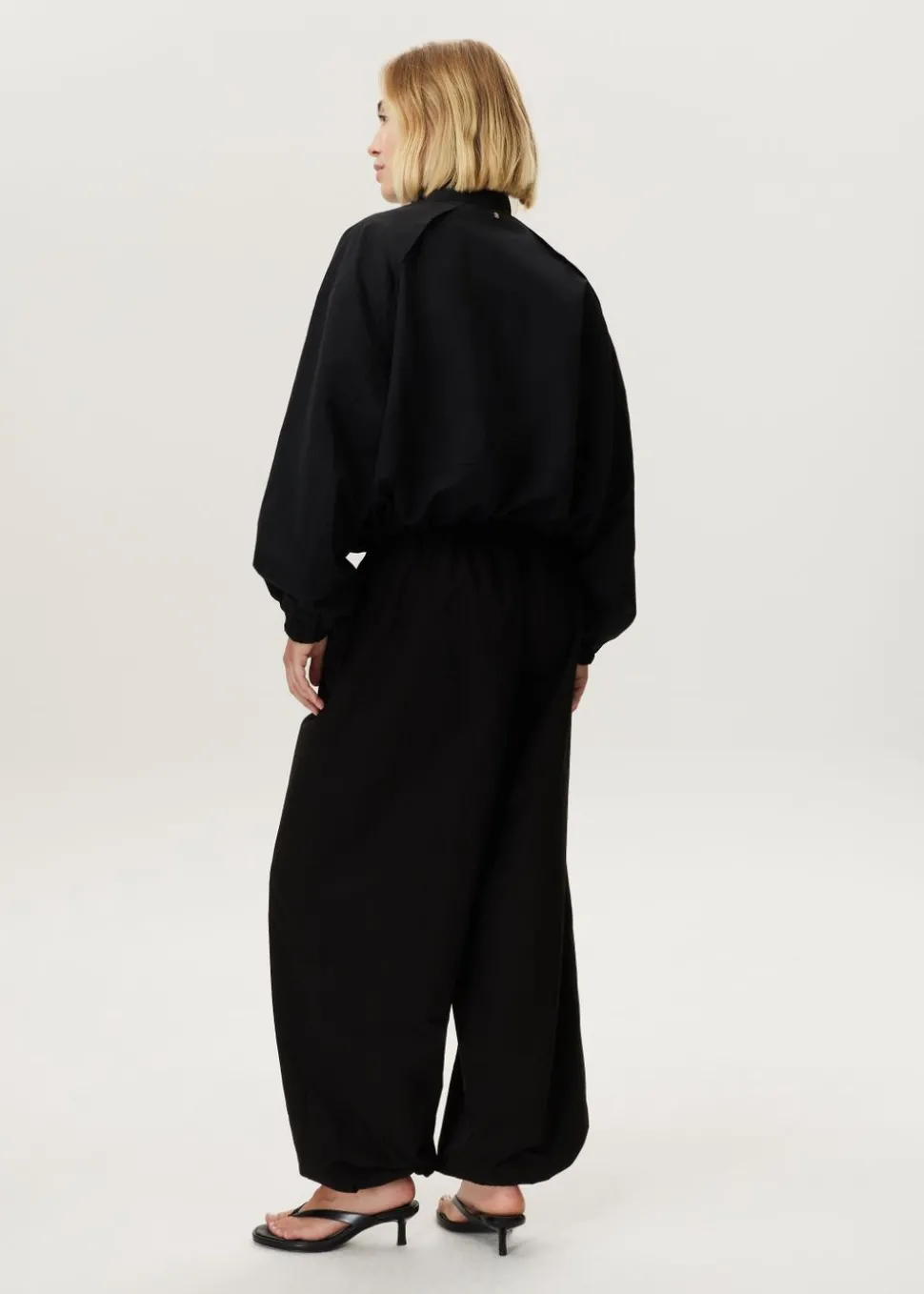 Shell jacket met funnelkraag