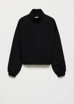 Shell jacket met funnelkraag