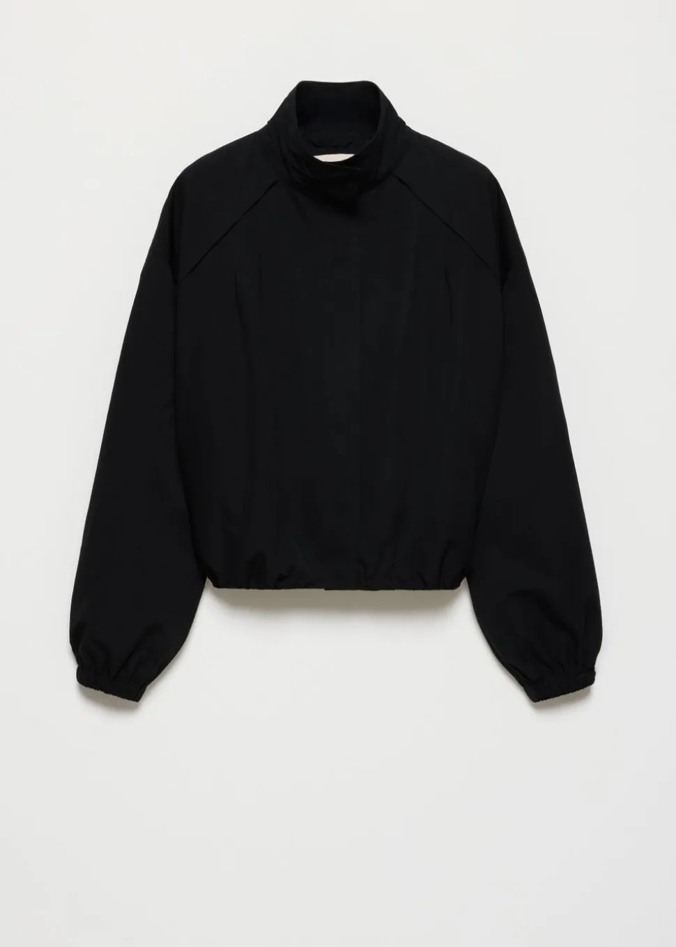 Shell jacket met funnelkraag