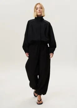 Shell jacket met funnelkraag
