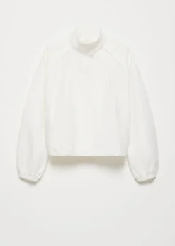 Shell jacket met funnelkraag