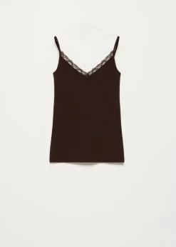 Singlet met kant
