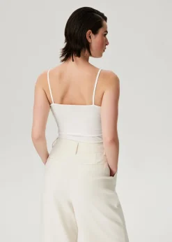 Singlet met kant