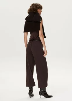 Singlet met kanten rand