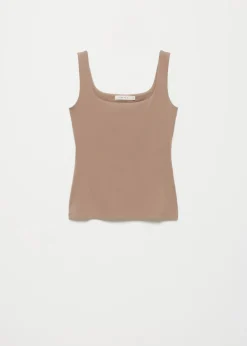 Singlet met vierkante hals